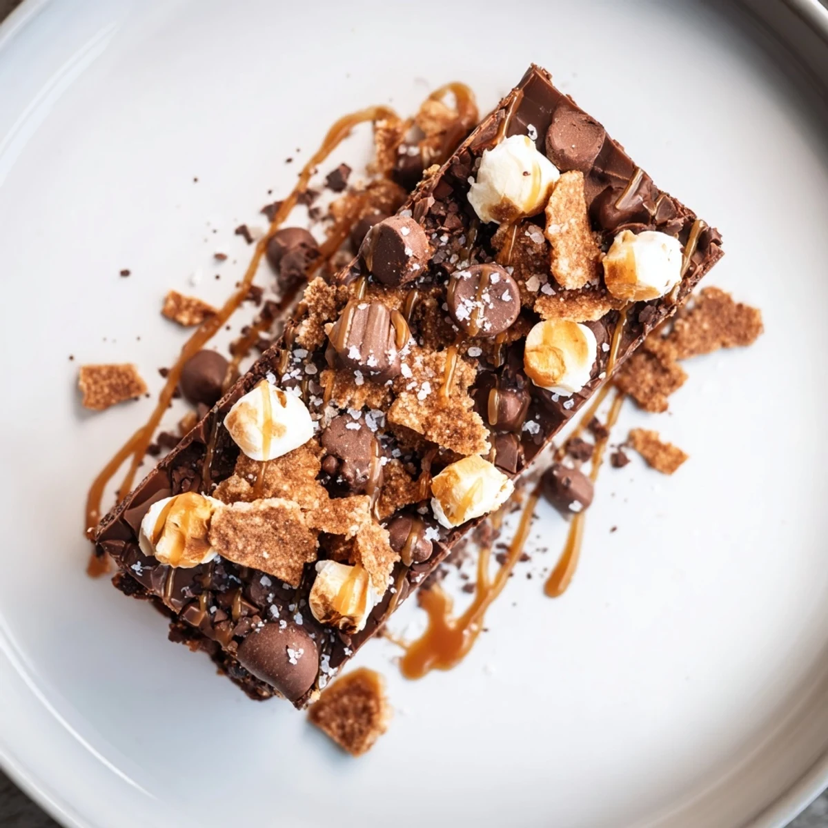 Indulge in these delicious 7-Layer Magic Bars with layers of chocolate and a sea salt caramel finish.