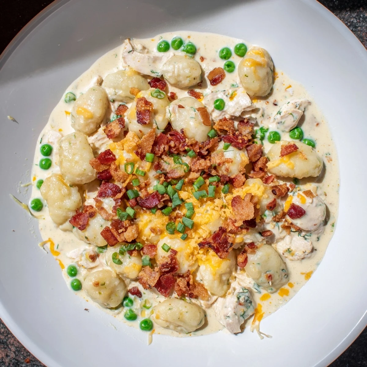 Imagine the texture of tender gnocchi, enrobed in a rich sauce of Creamy Crack Chicken Gnocchi.