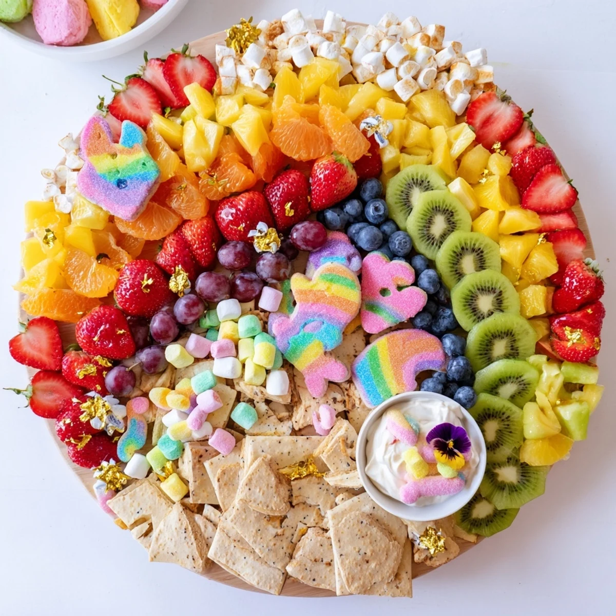 Magical Unicorn Rainbow Dessert