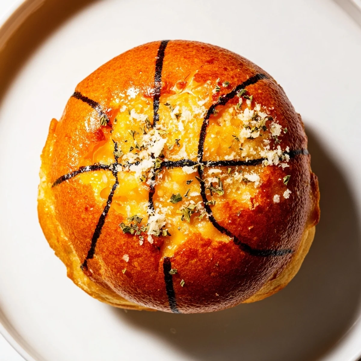 Slam Dunk Basketball Pizza Bites