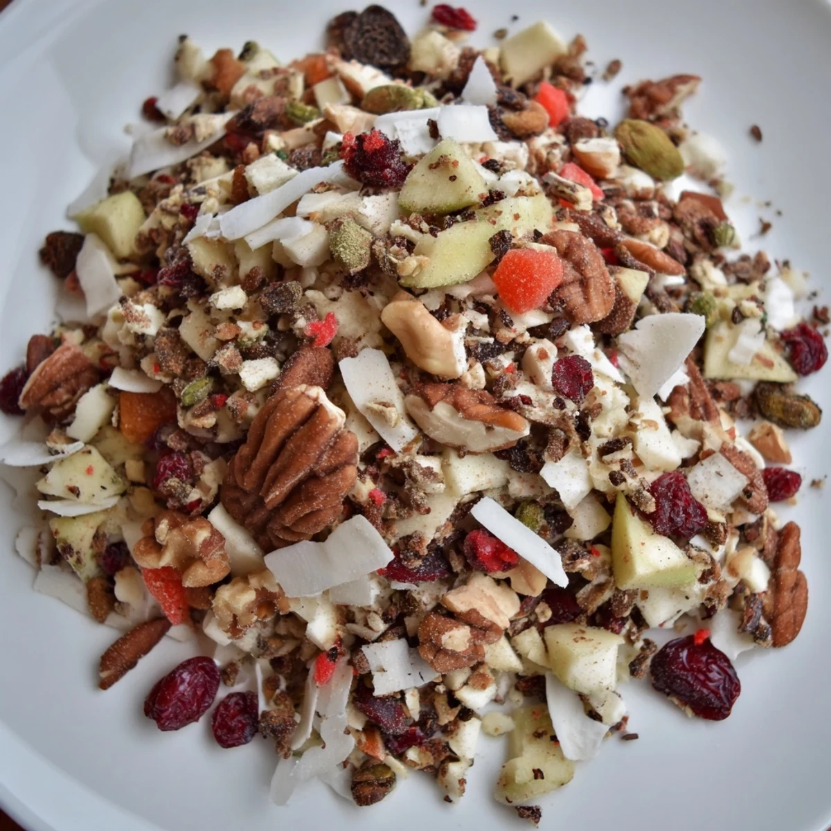 Mélange Hivernal Flocon Neige