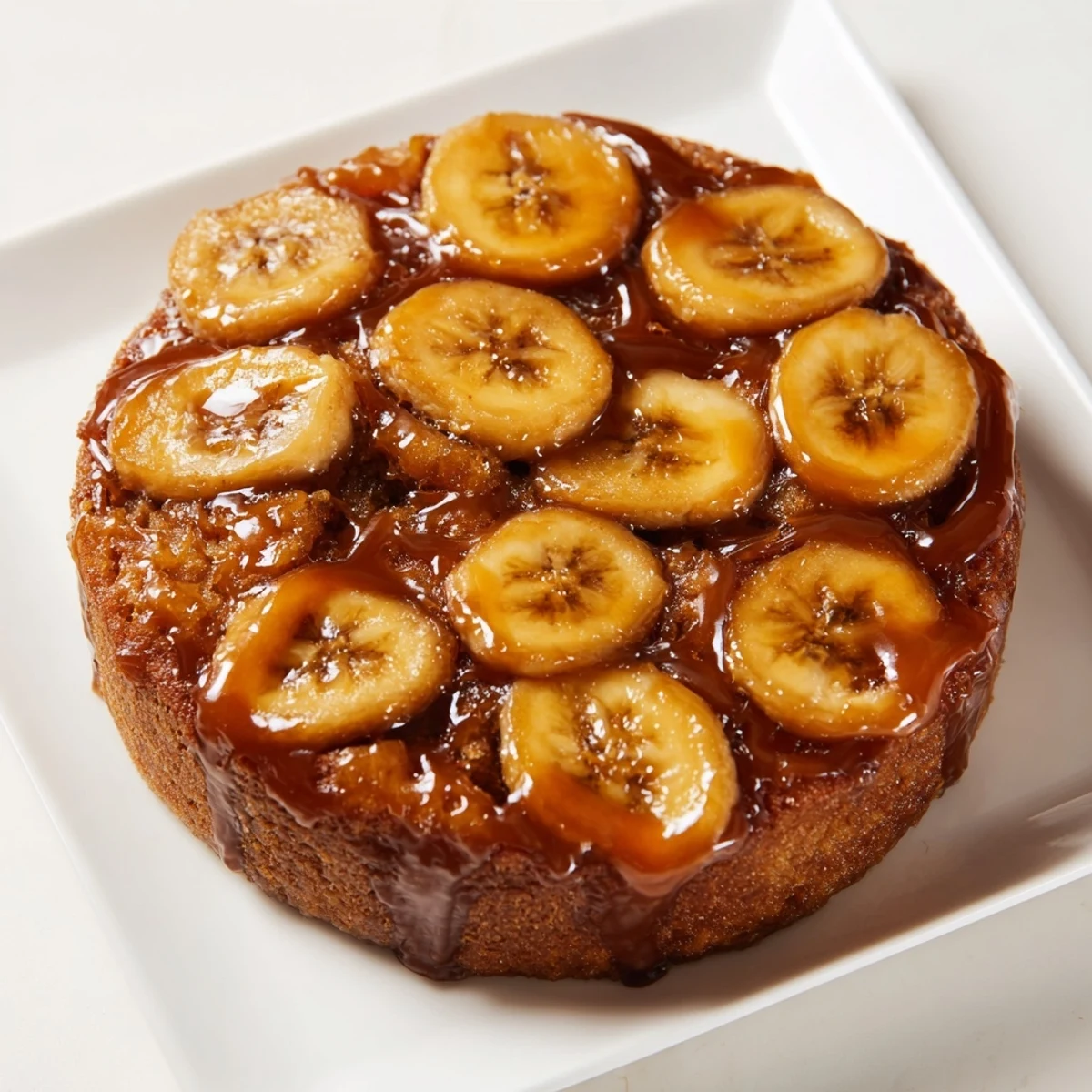 Banana Bread Caramel Cake