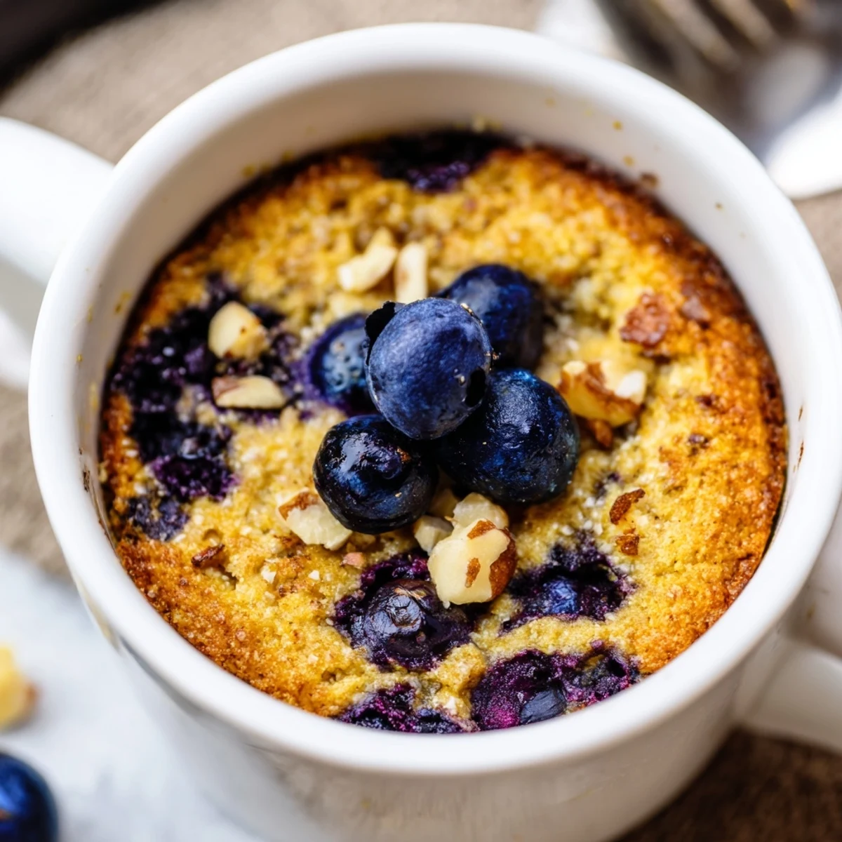 Blueberry Baked Oats