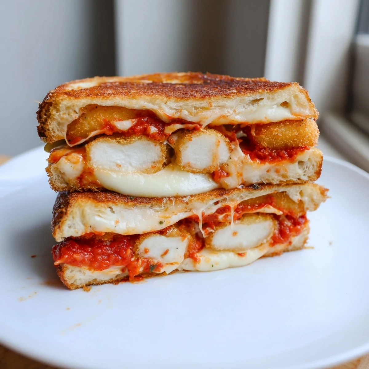 Mozzarella Stick Grilled Cheese