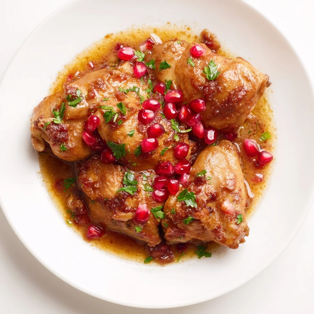 This flavorful Iranian Fesenjan, traditionally made with duck, offers a beautiful sweet and savory taste.