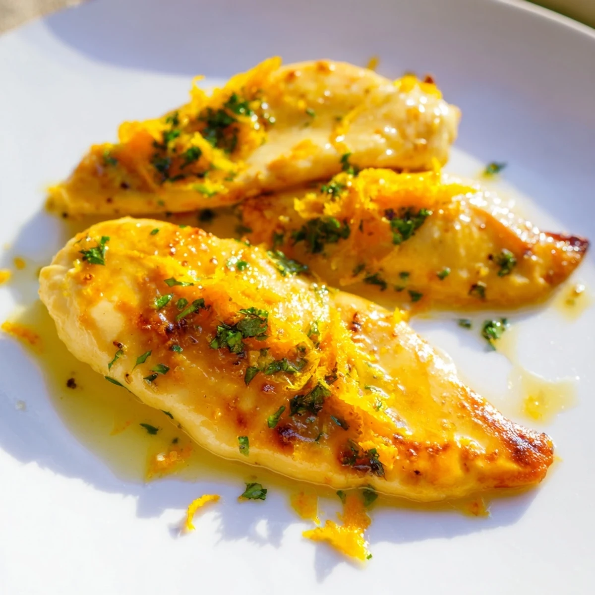 Tender, pan-seared Lemon Pepper Chicken breasts coated in a zesty sauce, paired with a fresh side salad for a quick dinner.