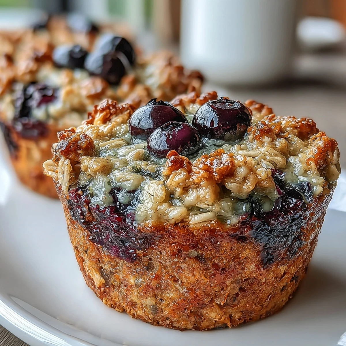 One-Bowl Lemon Blueberry Oatmeal