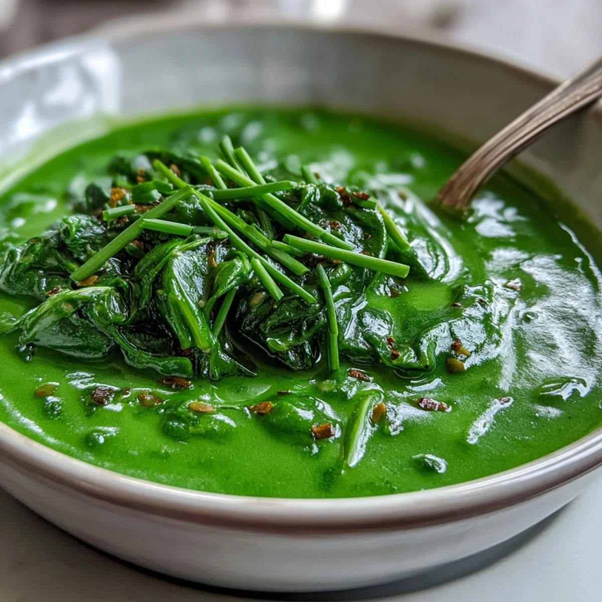 Spinach White Bean Shamrock
