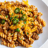 Beef Taco Pasta Skillet