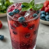 Refreshing Dragon Fruit Lemonade with Chia Seeds, perfect for a hot summer day.