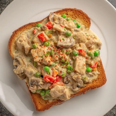 Chicken à la King Toast