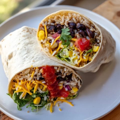 Rice Bean Burritos