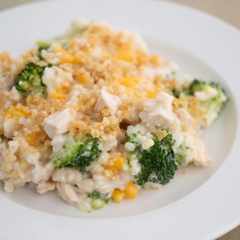 Chicken Broccoli Rice Bake