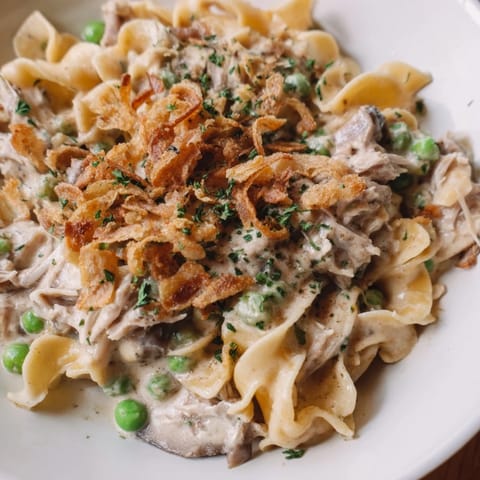 Tuna Noodle Casserole Crispy