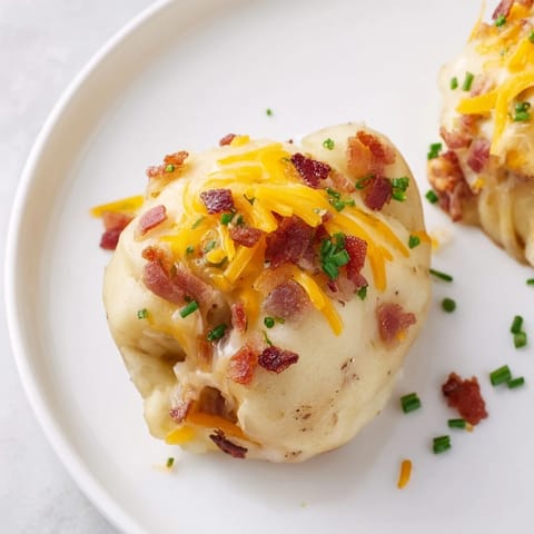 Loaded Potato Soup Dumplings