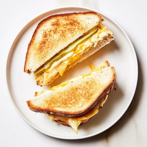 Gooey Pickle Grilled Cheese