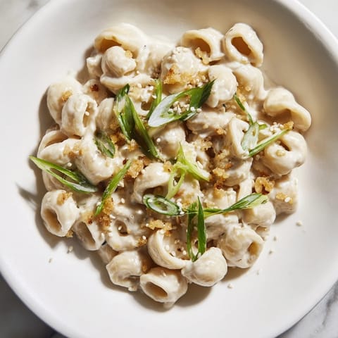 Creamy Miso Ditalini Fusion