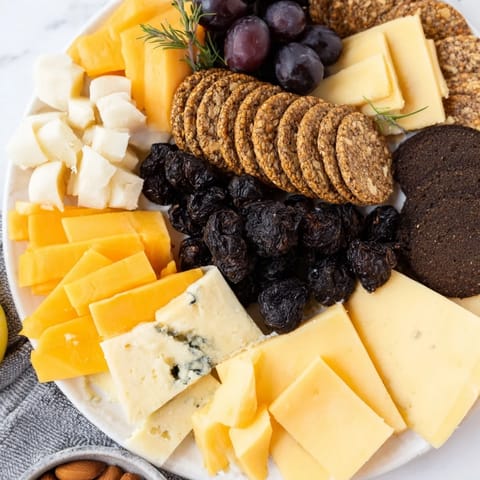 Crescent Moon Stars Cheese