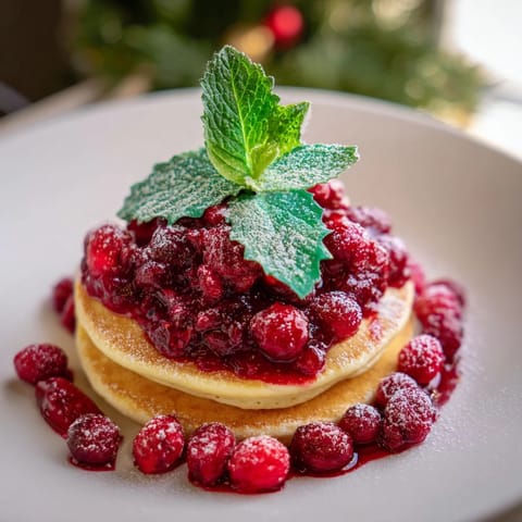 Pancake Stack Berry Holly