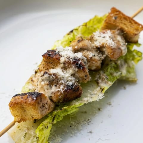 Chicken Caesar Salad Skewers #199