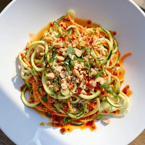 Spicy Cucumber Noodle Bowl