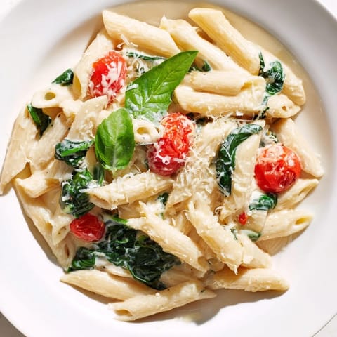 Cottage Cheese Creamy Pasta