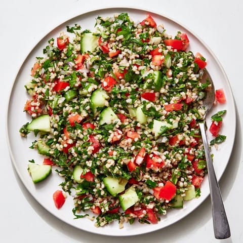 Bulgur Wheat Salad Tabbouleh