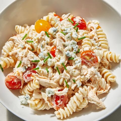 Buffalo Chicken Pasta Salad