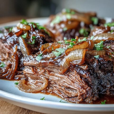 Savory French Onion Pot Roast