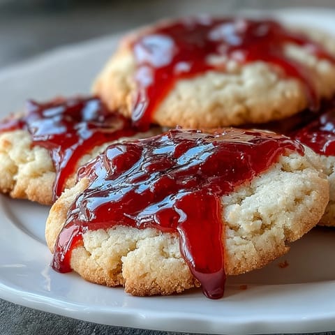 Soft sugar cookies with red icing vampire bite marks, perfect for Halloween parties and spooky treats.