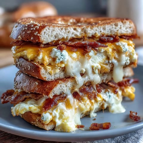 Protein Bagels Breakfast Sandwiches #456