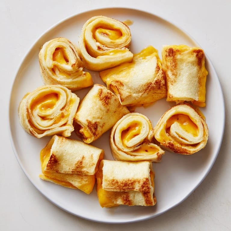 Crispy, buttery Easy Christmas Grilled Cheese Rollups, the ultimate comfort snack for cold winter days, hot and delicious.