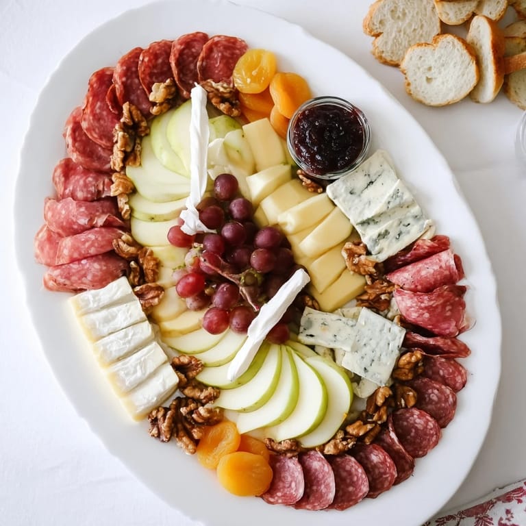 Festive Rugby ball cheese board, showcasing artisanal cheeses, with rosemary garnish, ready for your party.
