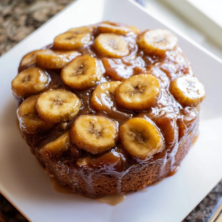 Imagine a slice of warm, inviting Banana Bread Cake, perfect for enjoying at brunch.