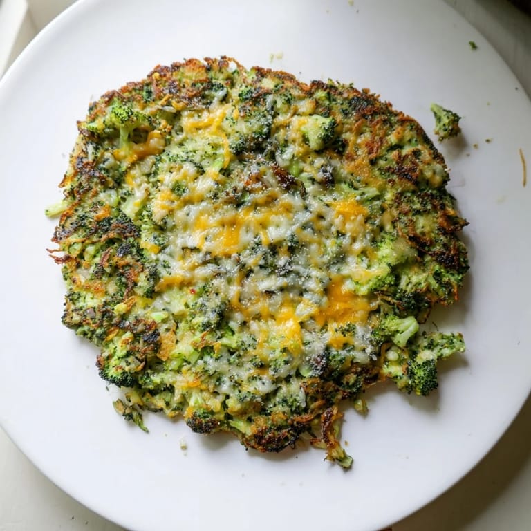 Close-up of golden-brown Cheesy Broccoli Patties: A delicious, satisfying vegetarian snack or side.