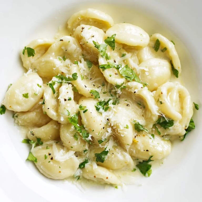 Enjoy homemade 15-Minute Creamy Garlic Butter Ditalini, coated in a rich, buttery garlic sauce.